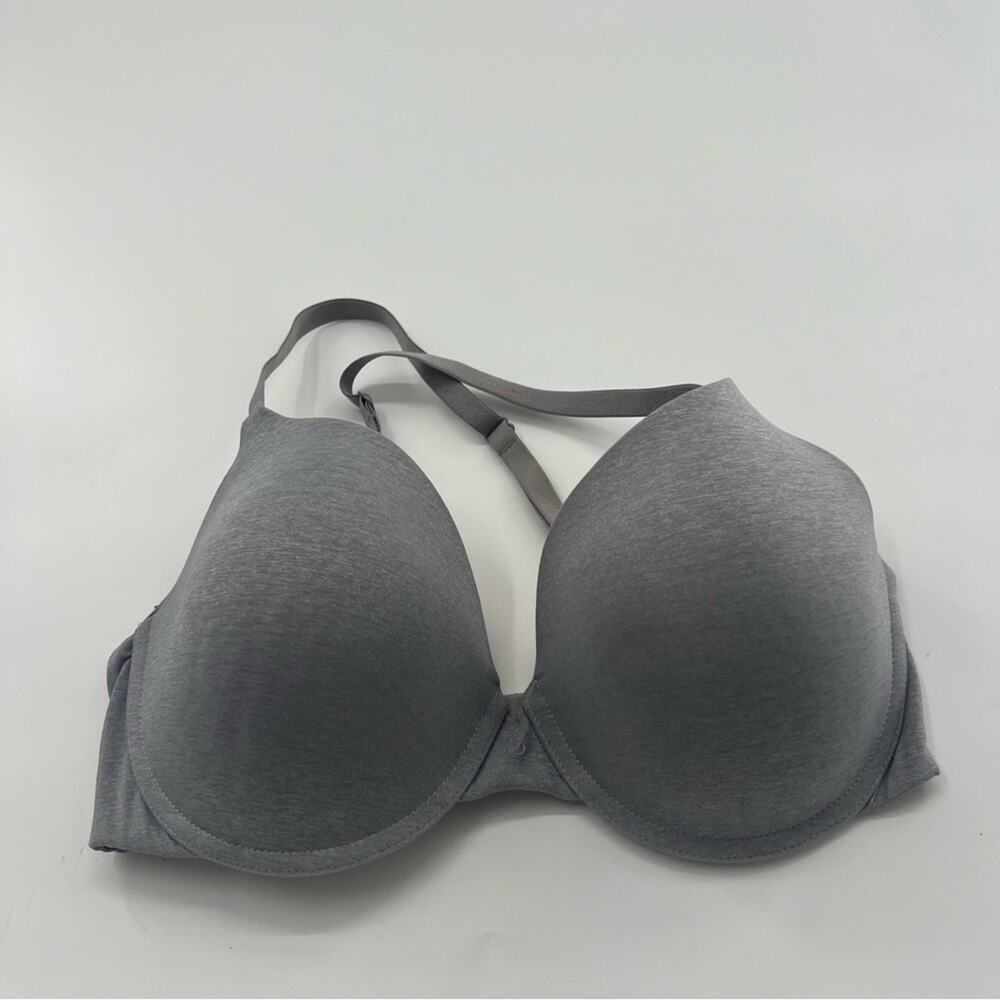 Victoria’s Secret Uplift Semi Demi Gray Bra